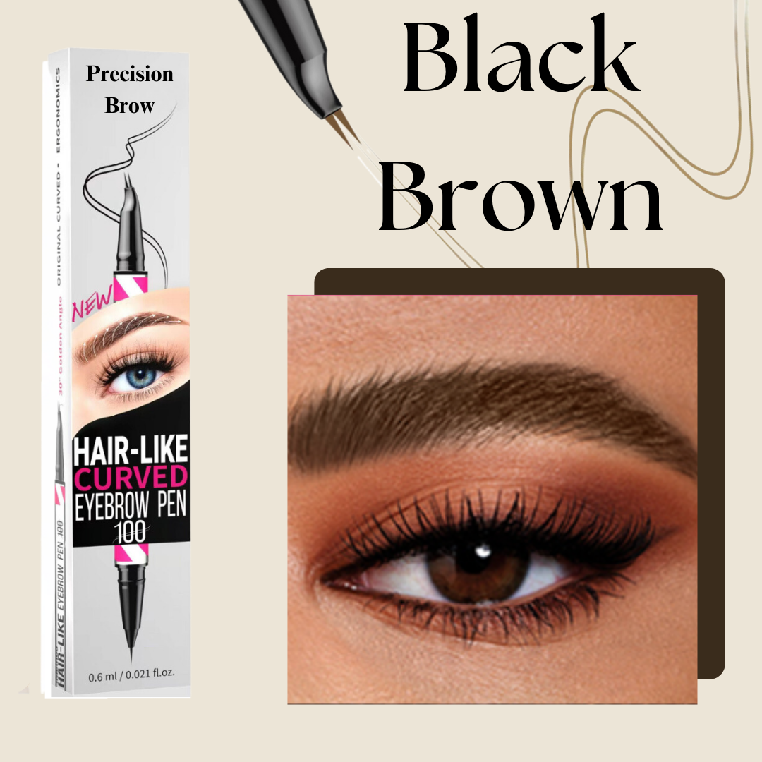 Precision Brow Curved Eyebrow Pen