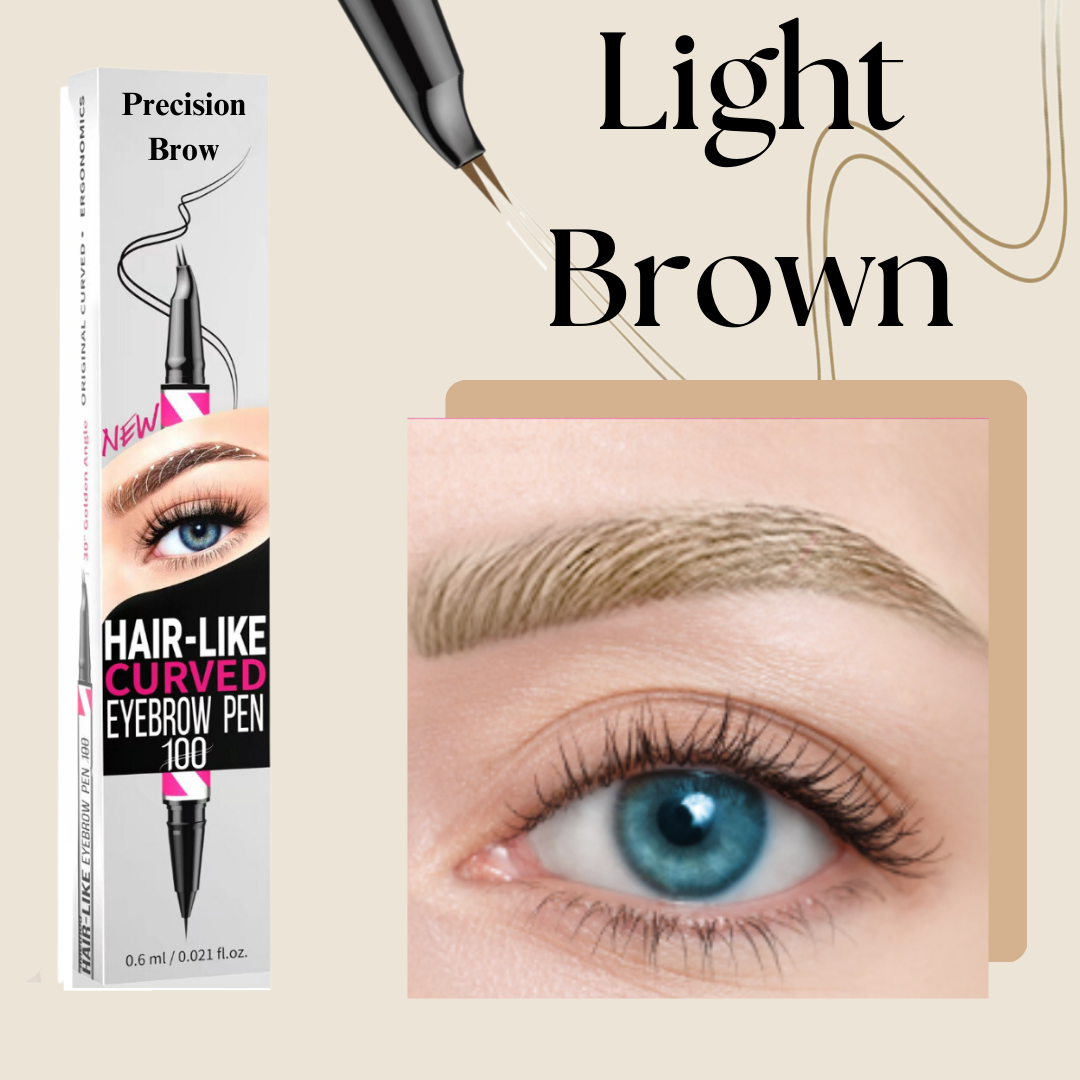 Precision Brow Curved Eyebrow Pen