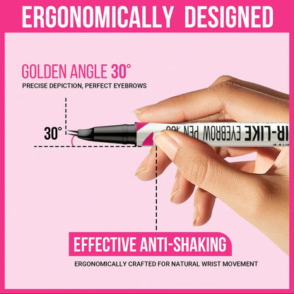 Precision Brow Curved Eyebrow Pen